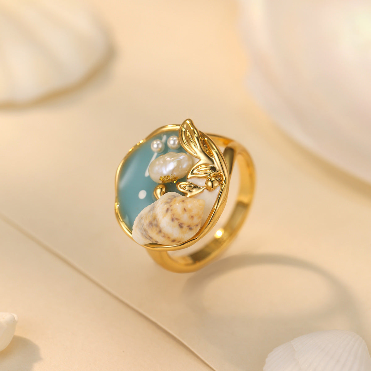 Wholesale 3D Small Conch Ring