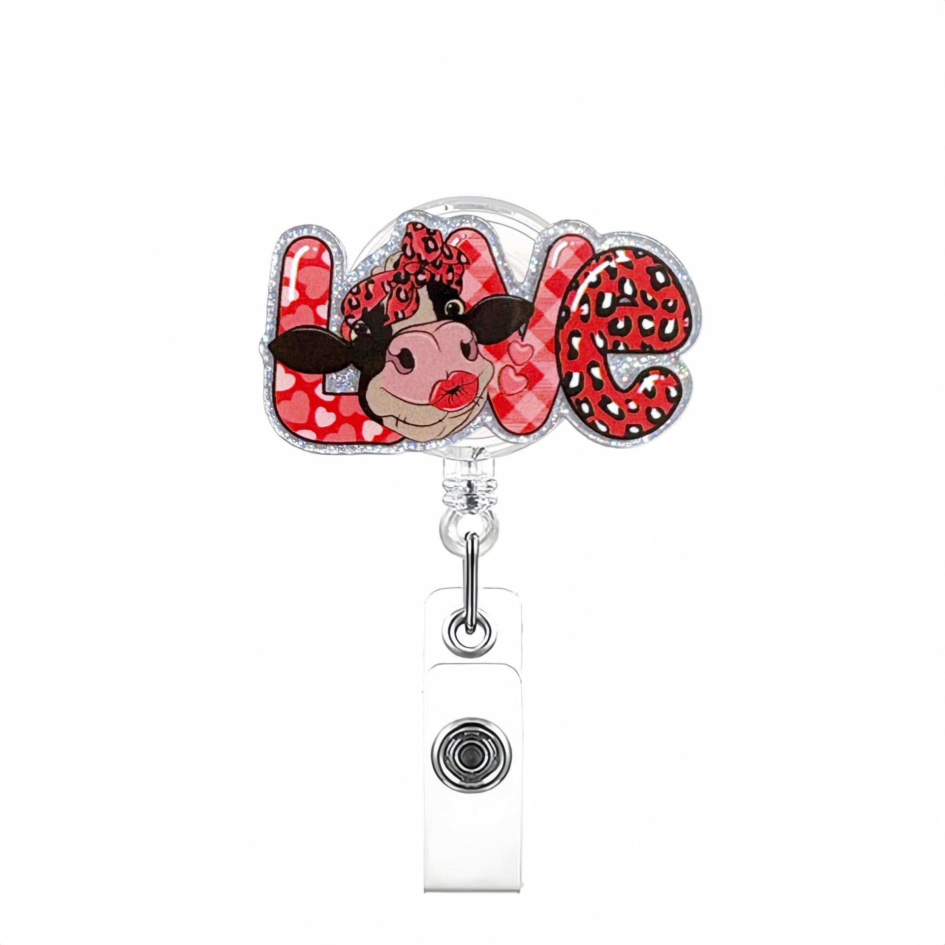 Wholesale  Valentine' s Day Love Animal Romantic Badge Reels