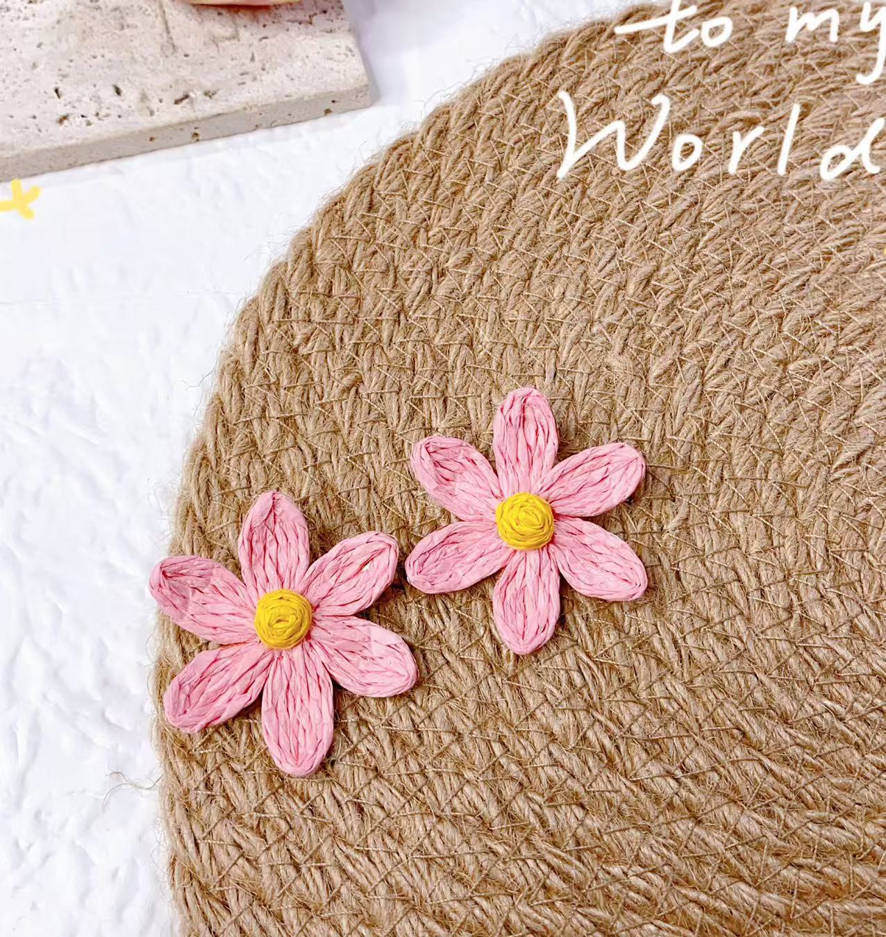 Wholesale high-level hand-woven earrings