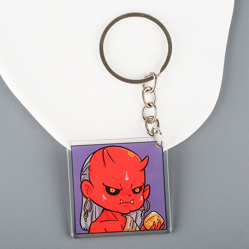 Wholesale Cartoon Anime Acrylic Keychains ACC-KC-HangLi022