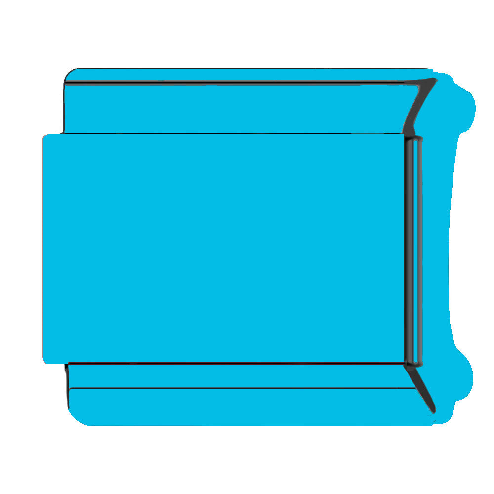 Wholesale  Italian Charm Bracelet 9mm DIY Single-bead smooth   Creative Stainless Steel Composable Bracelet