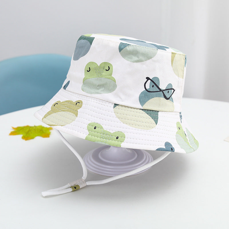 Wholesale Children's Fisherman Hat Multi Size Animal Cartoon Basin Hat Kids Bucket Hat ACC-KH-TuYu001