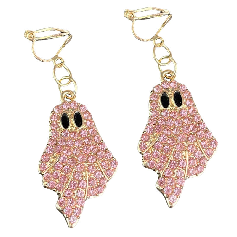 Wholesale 2 pairs/pack Halloween Ghost Pumpkin Earrings