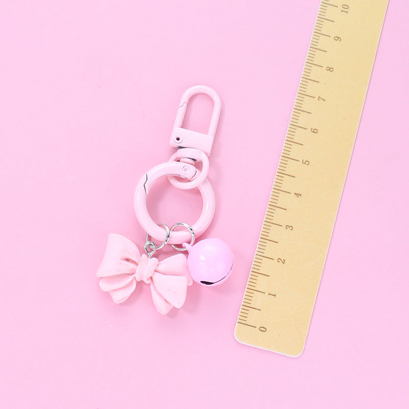 Wholesale Resin Candy Colored Bow Keychain ACC-KC-HuiMei005
