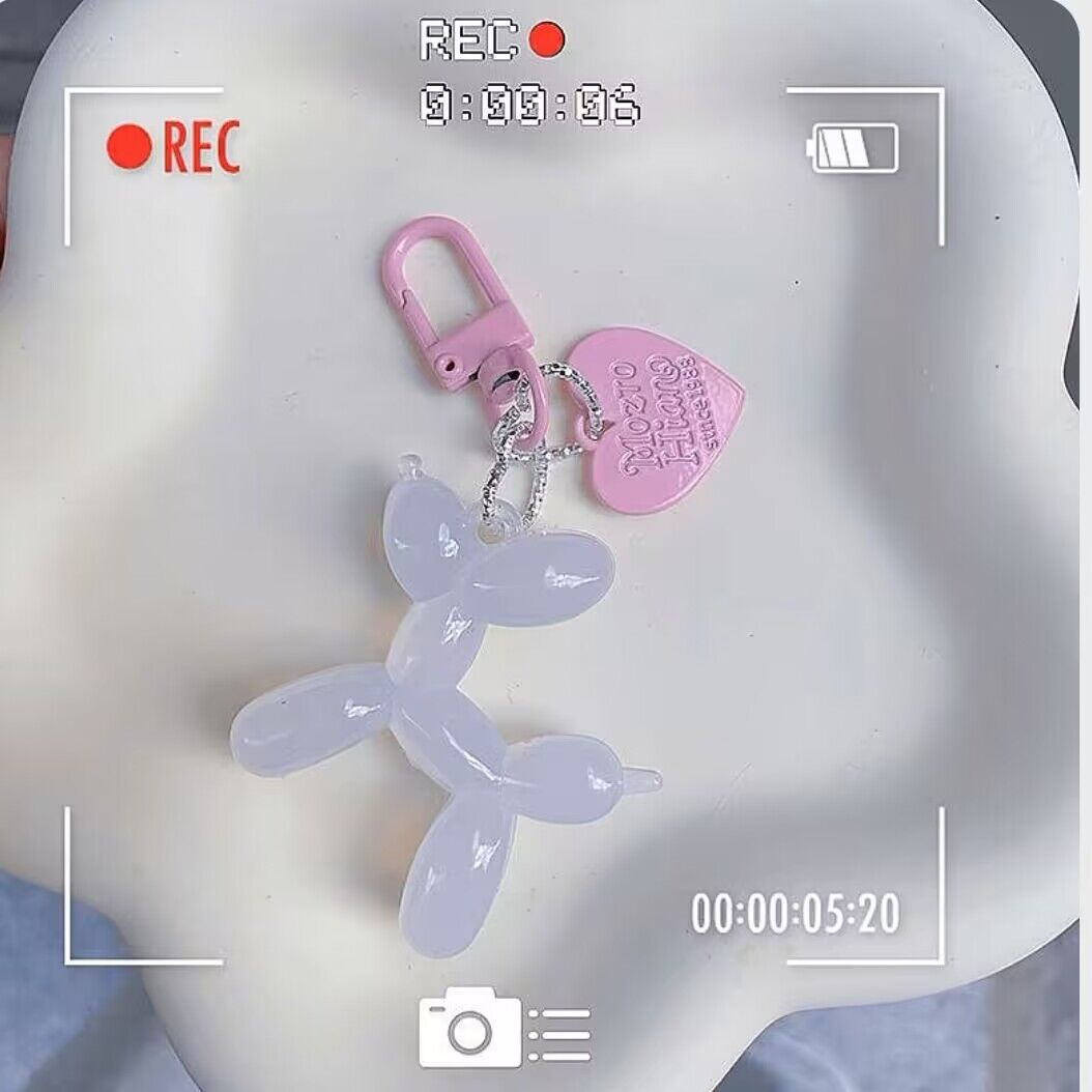 Wholesale Cute Colorful Cartoon Jelly Dog Keychain ACC-KC-Yuding002