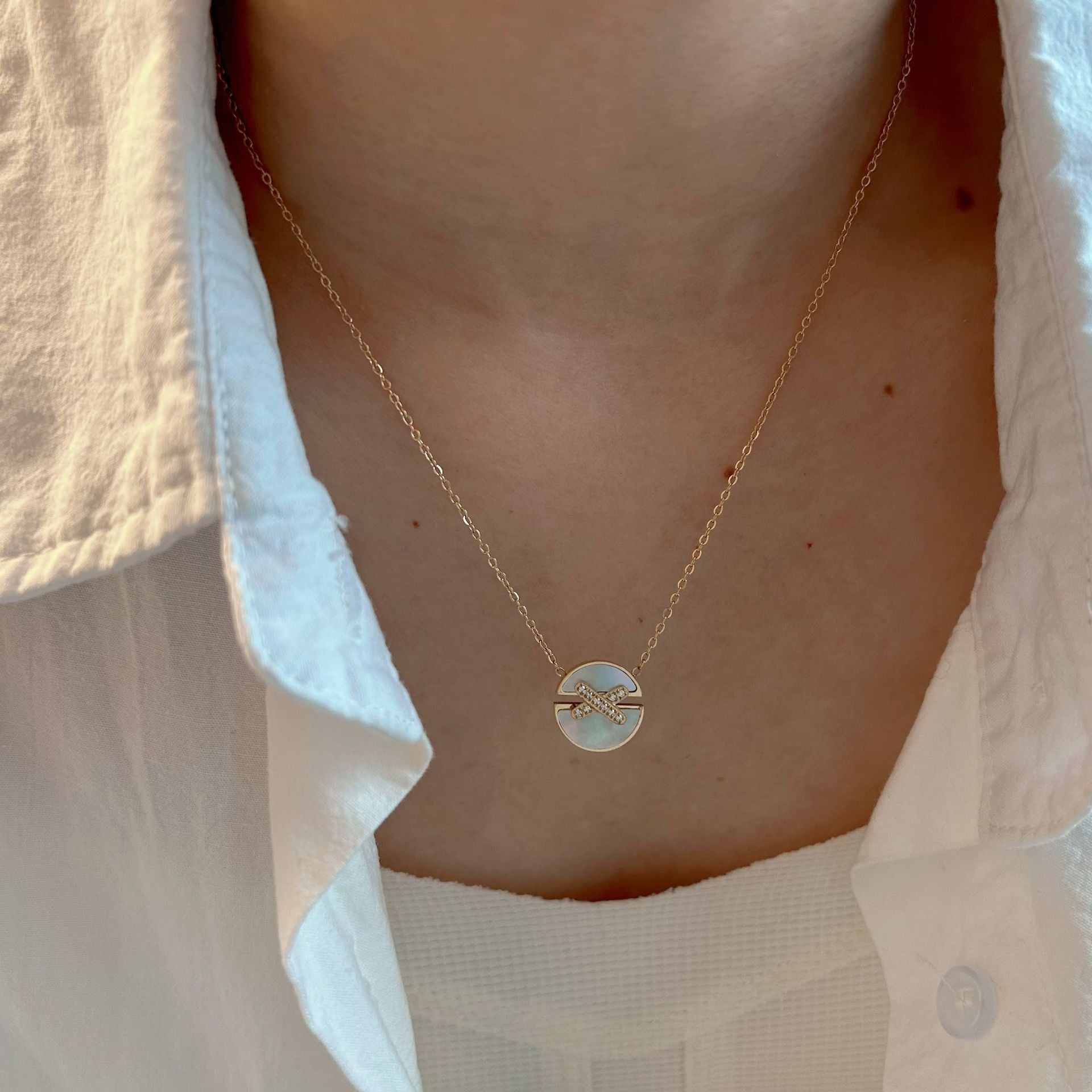 Wholesale Stainless Steel Colorful Natural Stone Beaded Necklace