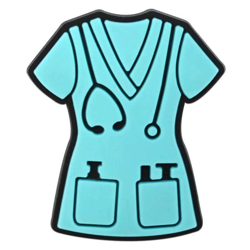 Wholesale Random 100pcs Medical Series Cartoon Shoe Accessories Shoe Charms