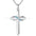 Wholesale s925 sterling silver cross necklace