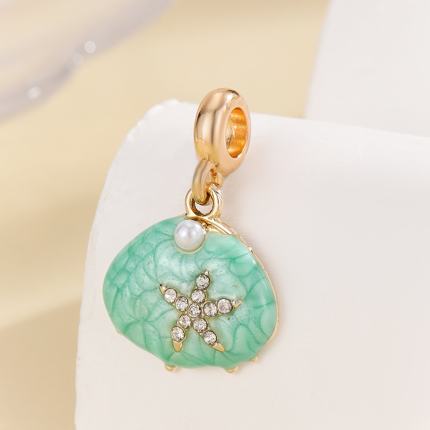 Wholesale 5PCS Summer Ocean Theme Colorful Seashell Starfish DIY charms
