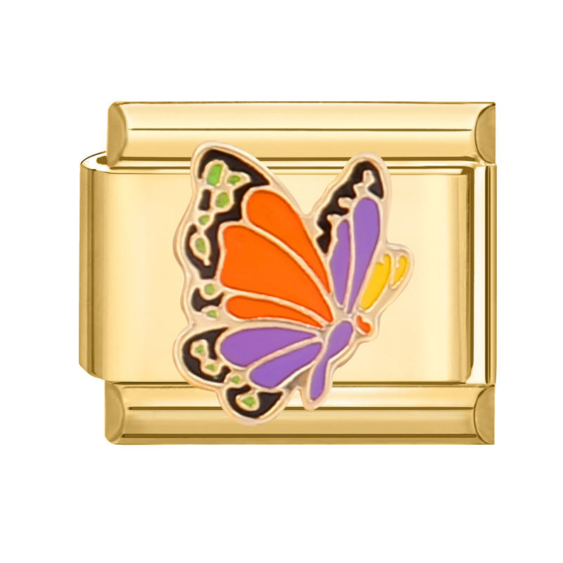 Wholesale Italian Charm Bracelet 9mm DIY Splicing Removable  Stainless Steel Composable Bracelet