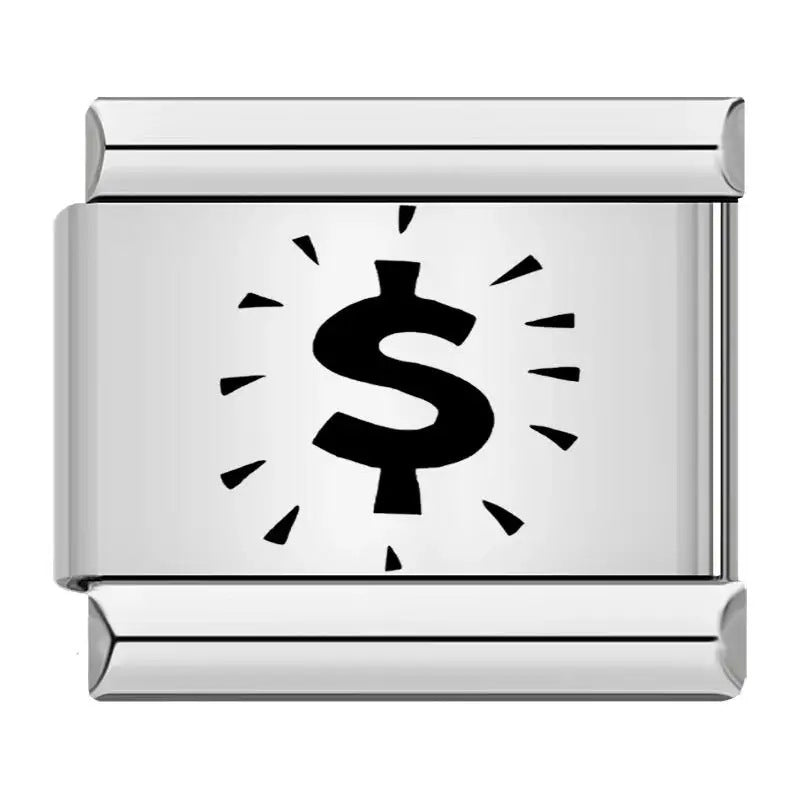 Wholesale  Italian Charm Bracelet 9mm DIY sun moon stars Creative Stainless Steel Composable Bracelet