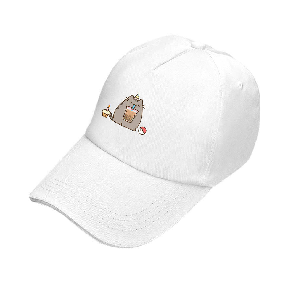 Wholesale three color peaked cap cute baseball cap