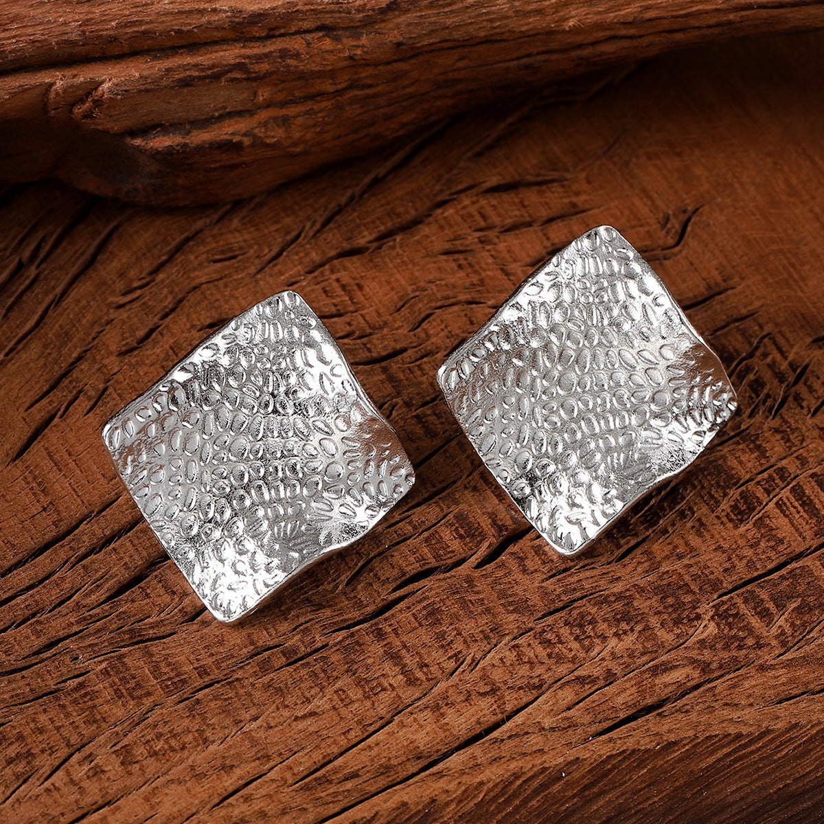 Wholesale High-grade texture irregular earrings