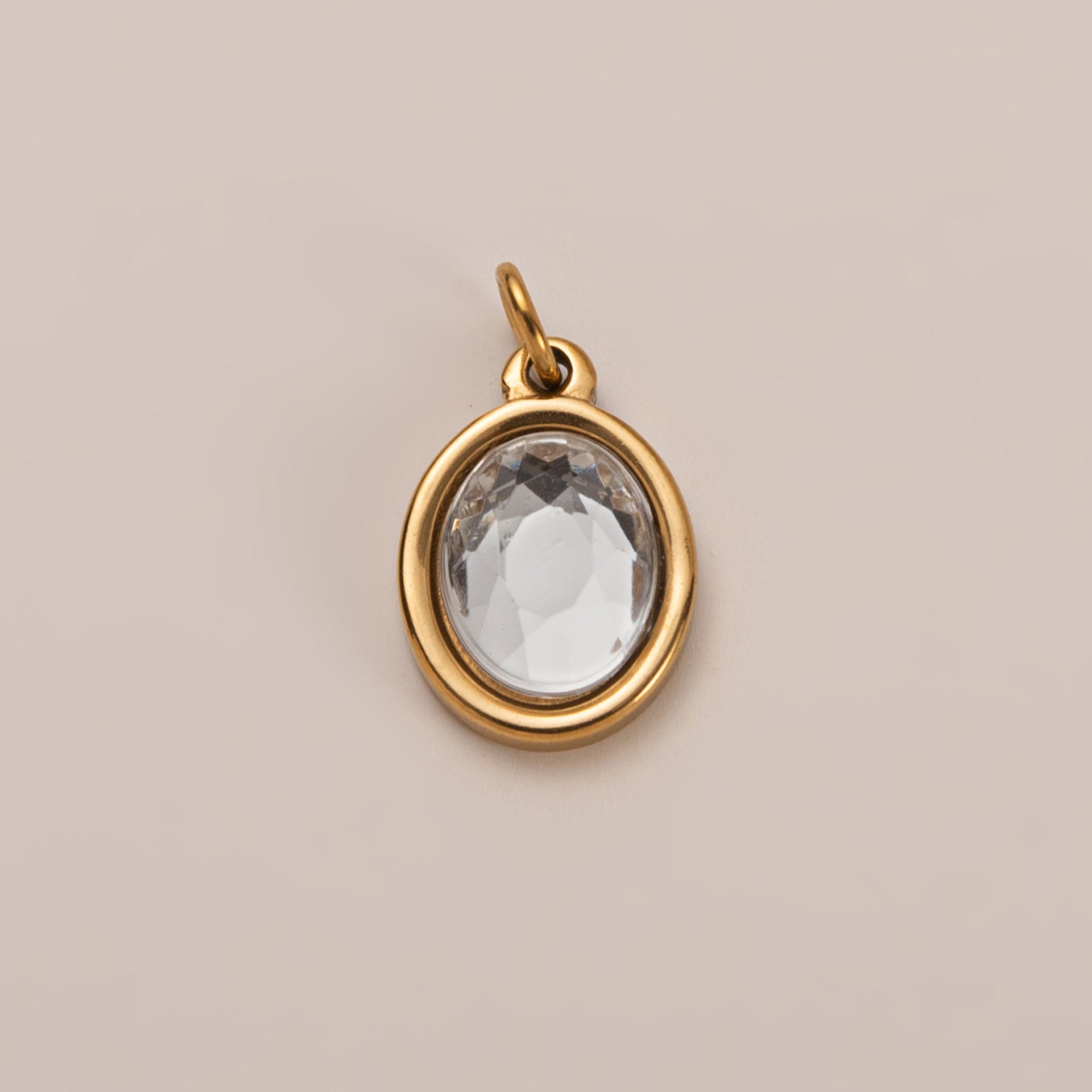 Wholesale Stainless Steel December Birthstone Valentine' s Day DIY Zircon Necklace