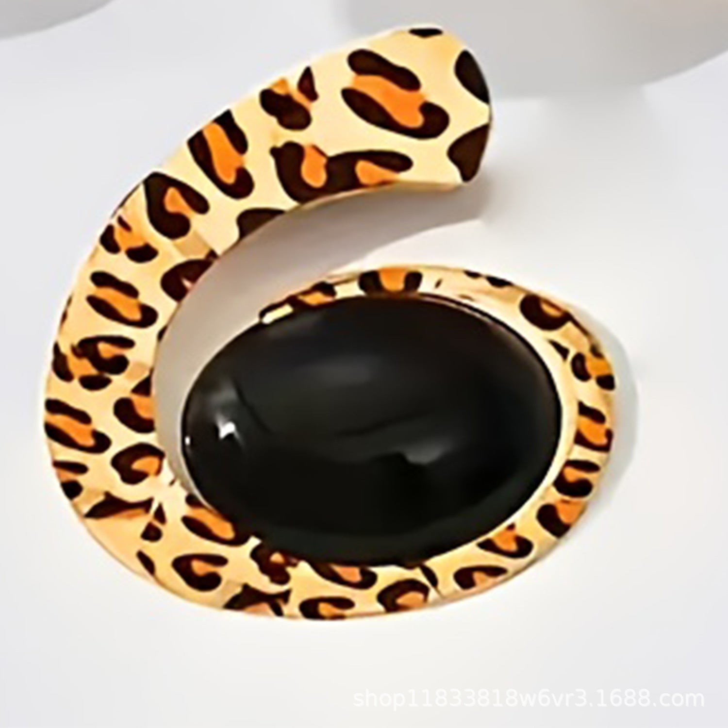 Wholesale Stainless Steel  Spiral Snail-Shaped Open Ring