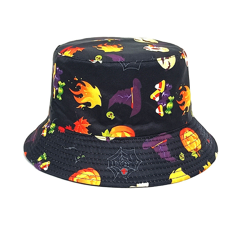 Wholesale  new pumpkin skull Bucket Hat