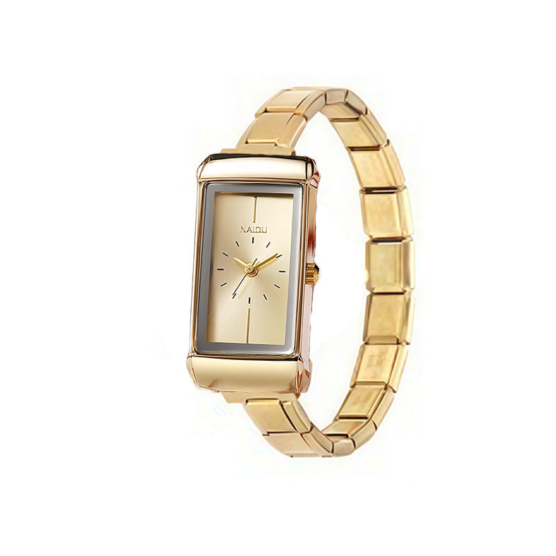 Wholesale Vintage Rectangular Women' s Watch - Italian Style DIY Modular,  Fashion Accessory,  Gift