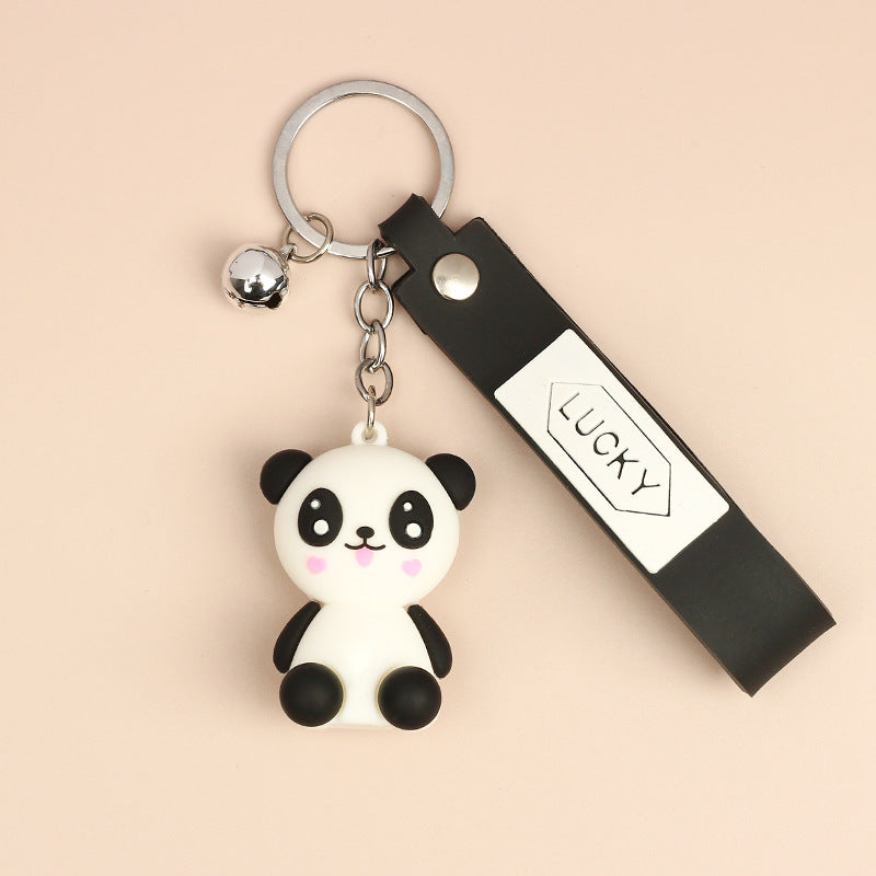 Wholesale Cute Cartoon Panda Doll Keychains ACC-KC-HongAo004