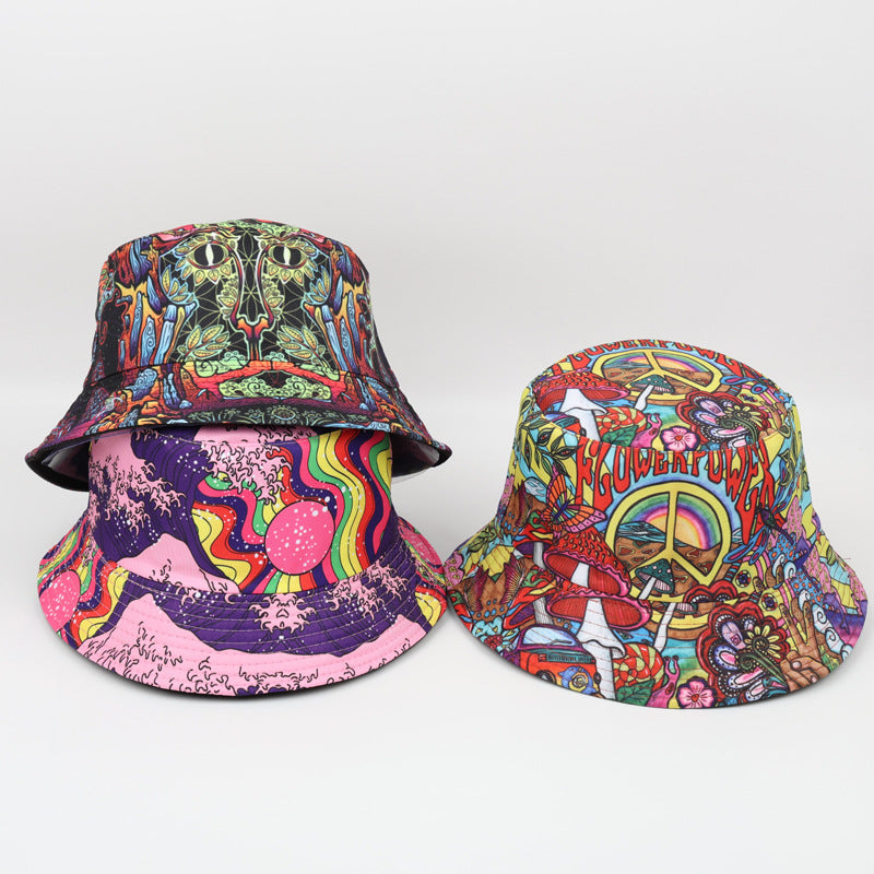 Wholesale  positioning digital printing fisherman hat  bucket hat