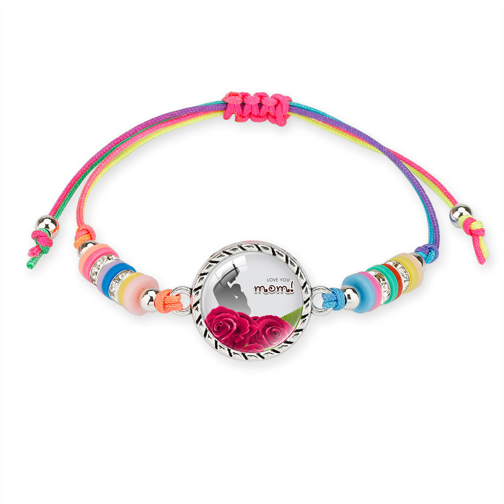 Wholesale Mother's Day Bracelet  Creative Personality Color Soft Pottery Bracelet