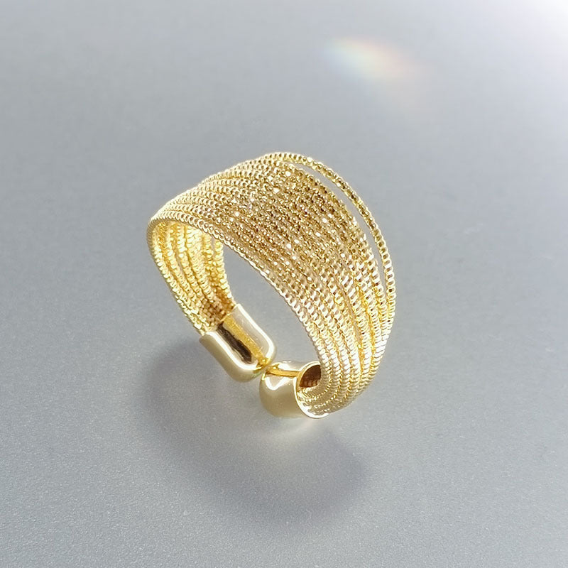 Wholesale index finger line open ring