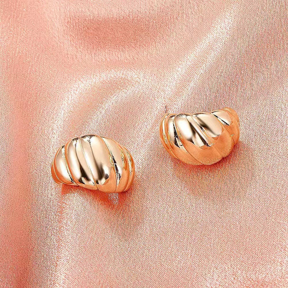 Wholesale Vintage Gold Geometric Circle Earrings ACC-ES-MY030