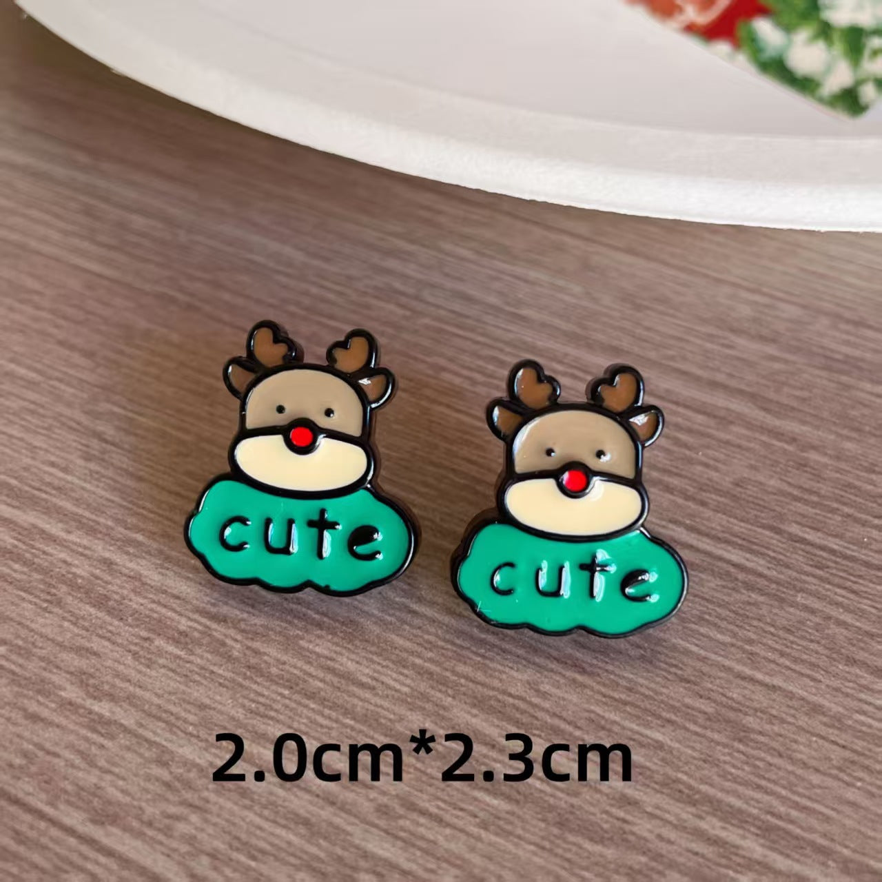 Wholesale 925 silver needle earrings  elk ear clips girls earrings earrings