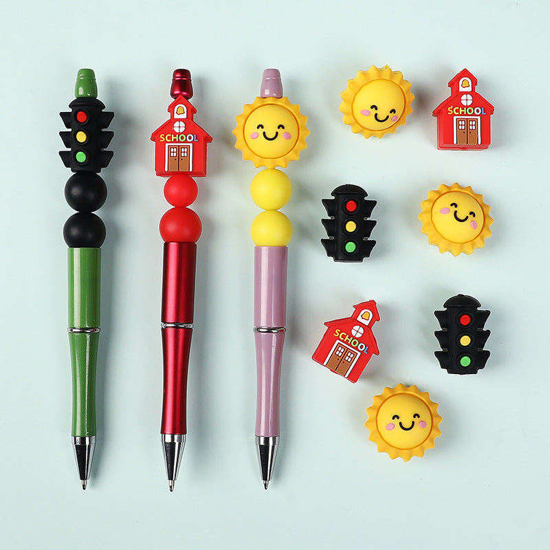 Wholesale 20pcs Cartoon Focal Beads DIY Bead Accessories