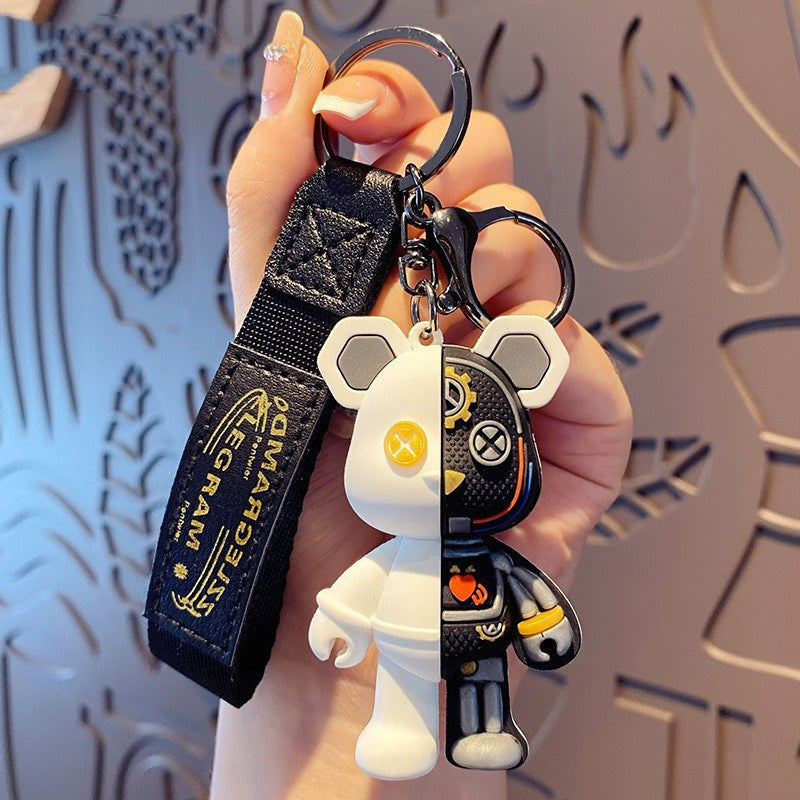 Wholesale Bow Bear PVC Soft Keychain Cute Keychain ACC-KC-YiDa004