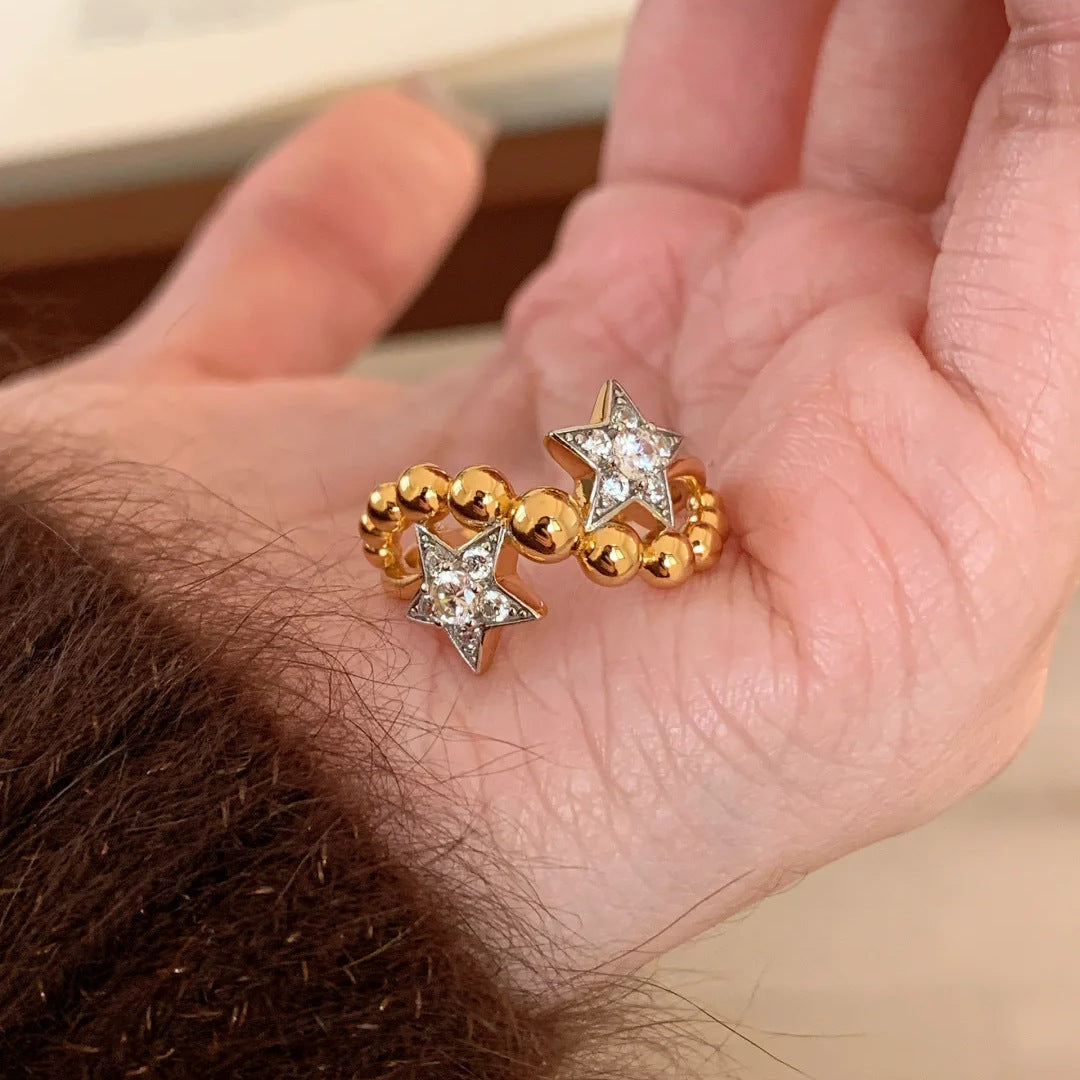 Wholesale Light Luxury  Gemini Ring