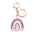 Wholesale cartoon Western rainbow MAMA wooden small pendant cute creative keychains