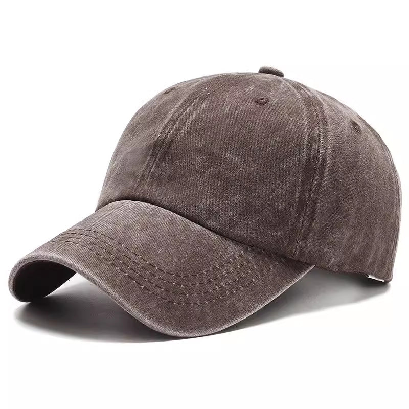 Wholesale Washed Cotton Baseball Cap Outdoor Sunshade Hat