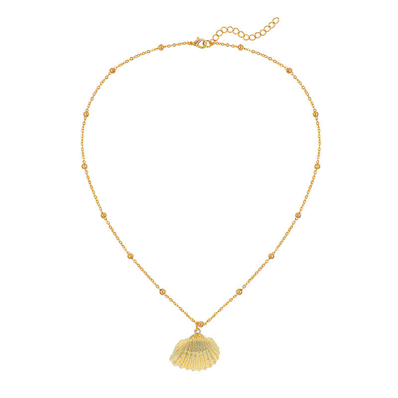 Wholesale Natural Shell Bohemian Conch Shell Necklace