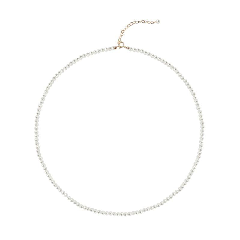 Wholesale 2MM Bright Shell Bead Necklace