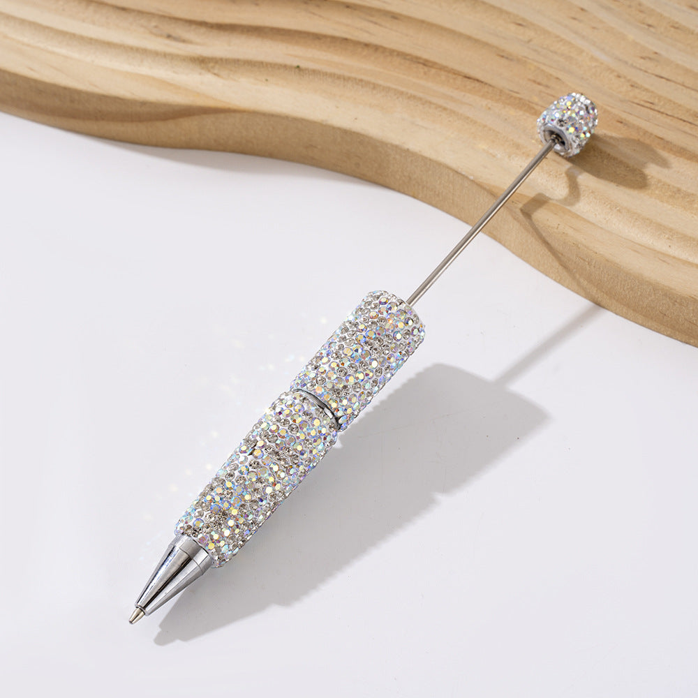 Wholesale Beadable Pens Clay Diamond Handmade Diamond Plastic DIY Beaded Pen ACC-PN-ZhiYa001