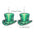 Wholesale St. Patrick's Day Irish Acrylic Earrings