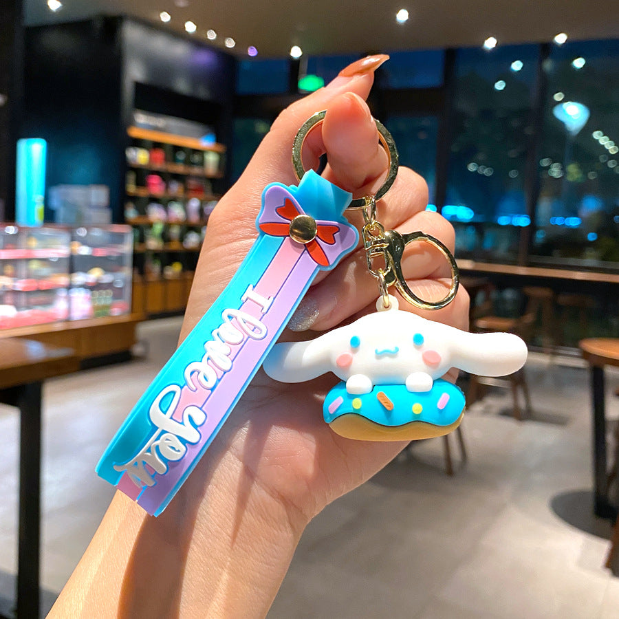 Wholesale Cartoon PVC Soft Glue Cute Keychain ACCVIP-KC-GongZ030