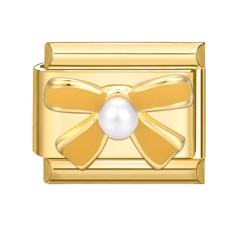 Wholesale Italian Charm Bracelet 9mm DIY Splicing Cute Creative Stainless Steel Composable Bracelet