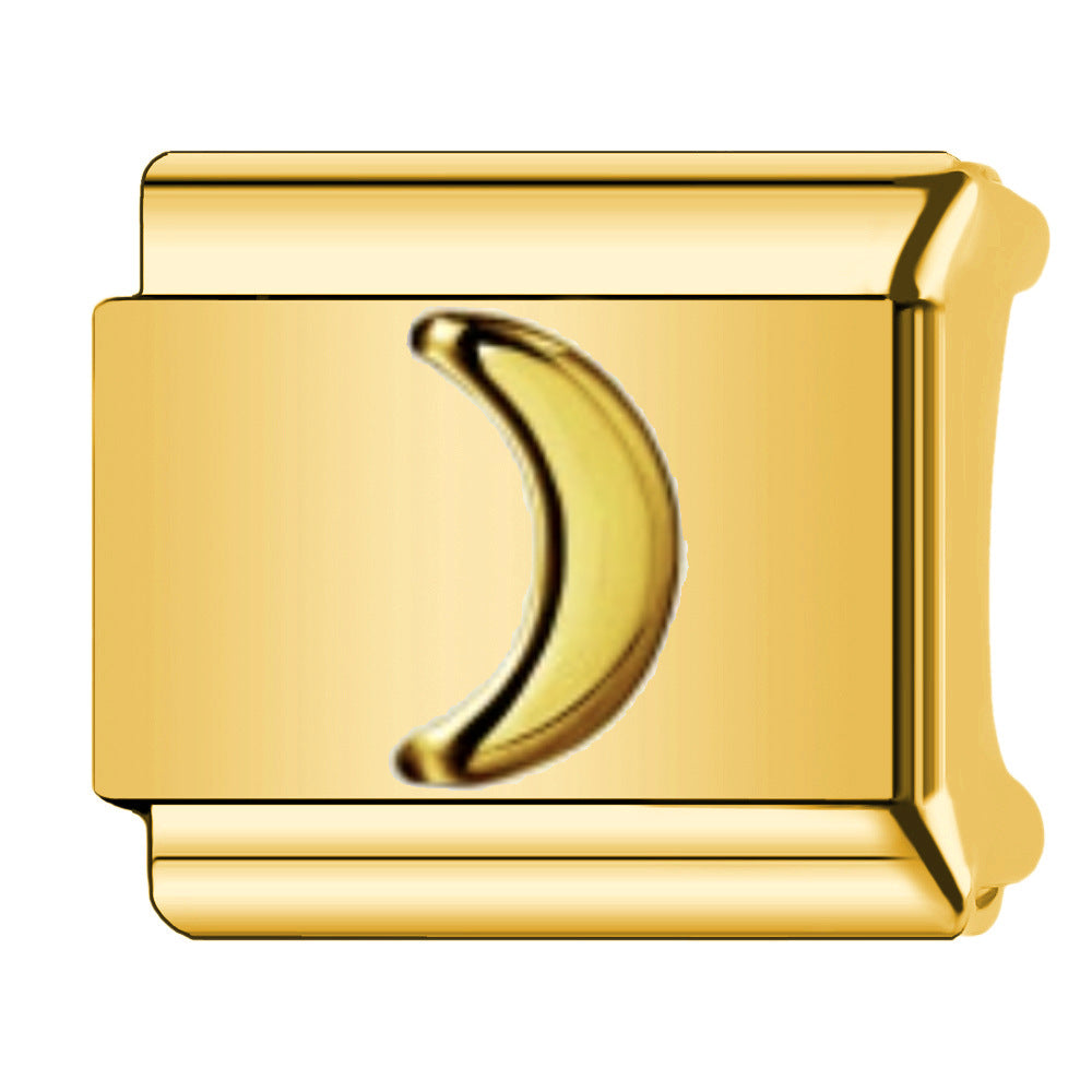 Wholesale Italian Charm Bracelet 9mm DIY  cat paw   Creative Stainless Steel Composable Bracelet