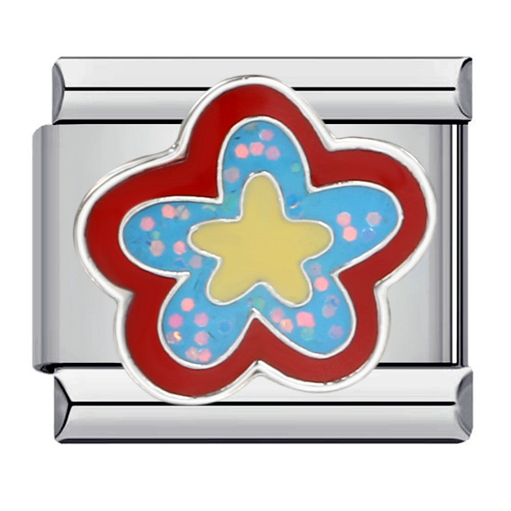 Wholesale Italian Module Bracelet Welding Oil Dropping Titanium Steel Bracelet DIY Italian Charms