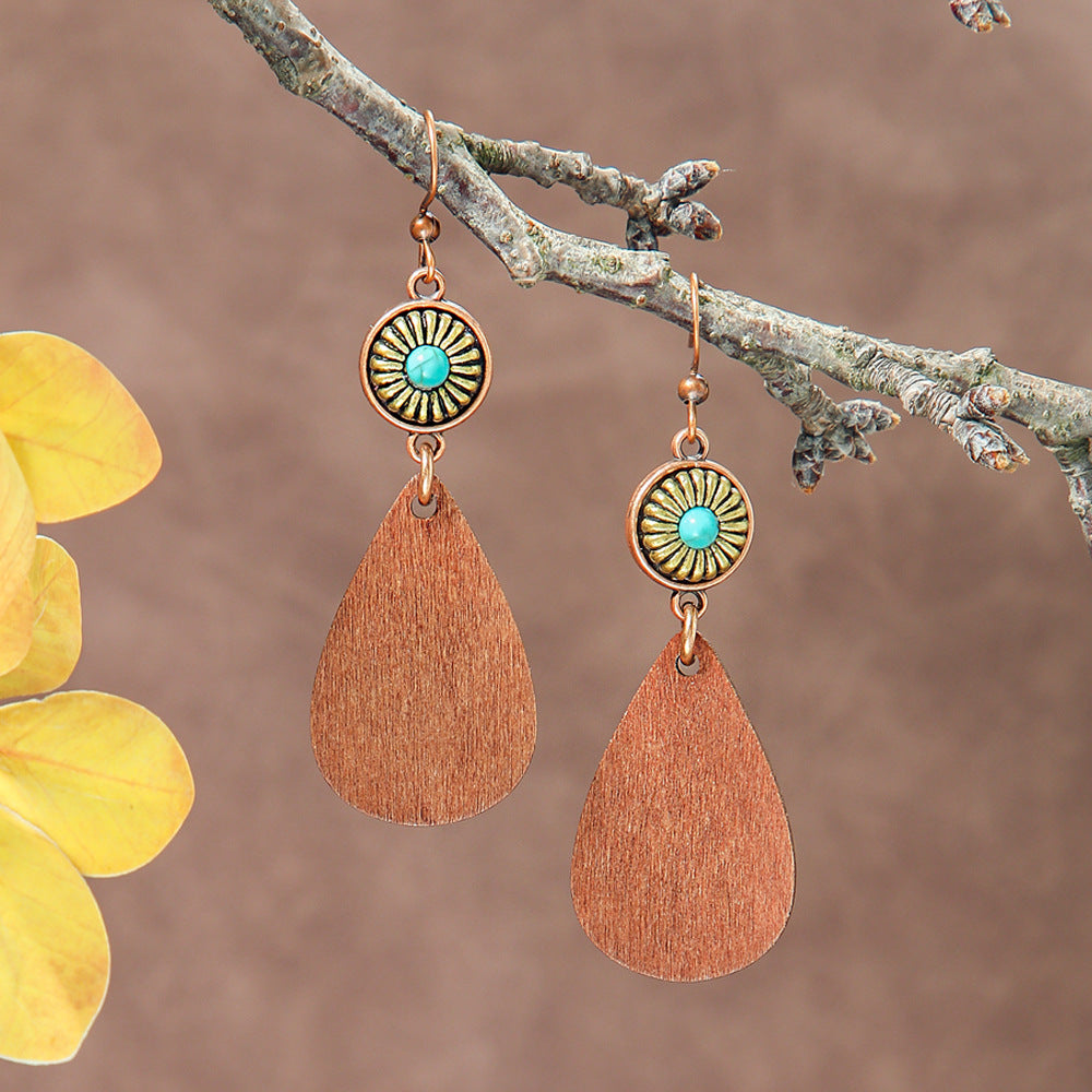 Wholesale Bohemian Geometric Earrings Fashion Accessory Boutique Resale