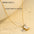 Wholesale Light Luxury  Stainless Steel Necklace Square Zircon Pendant  Clavicle Chain