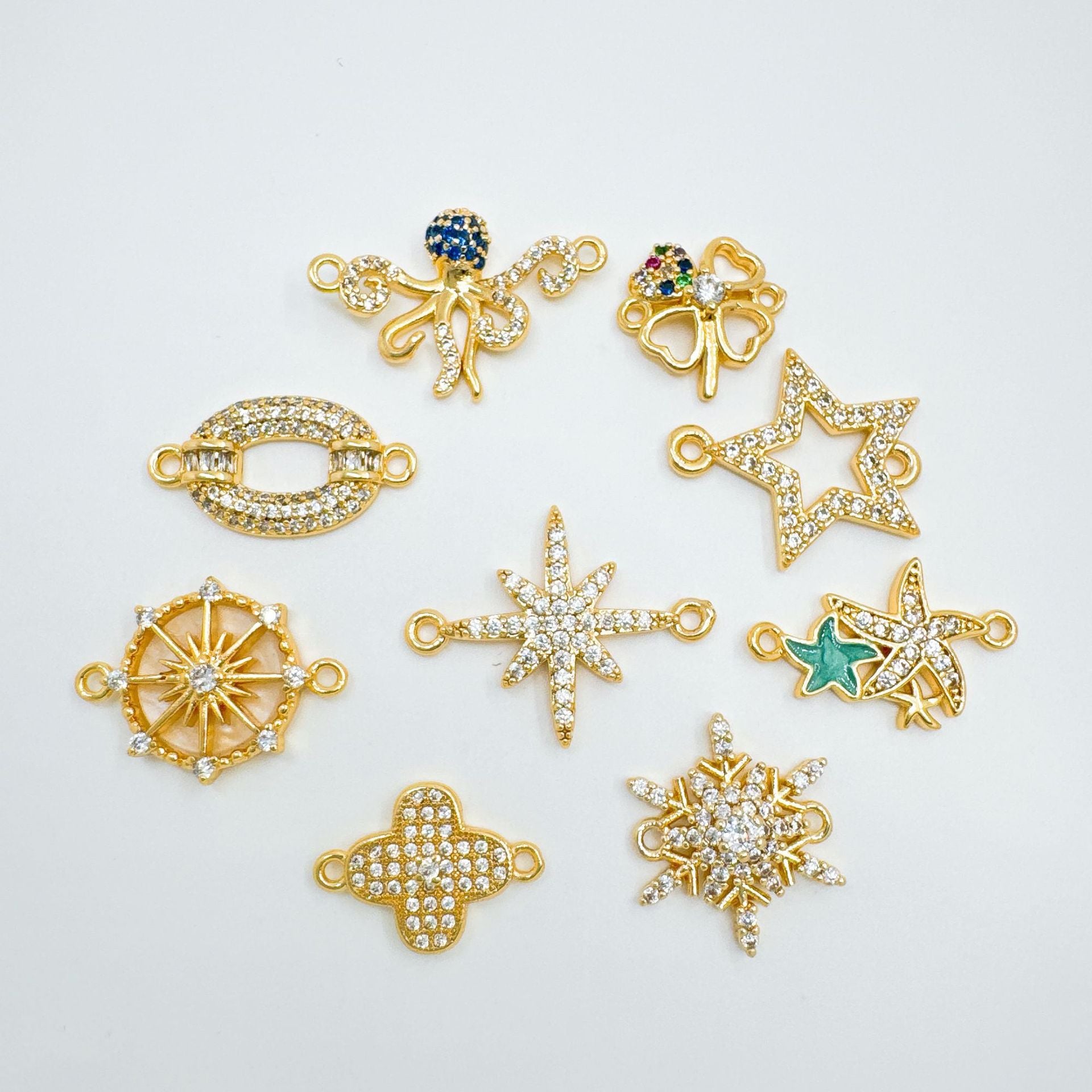Wholesale Gold Plated Starburst Flower Bracelet Fashion Accessory Gift