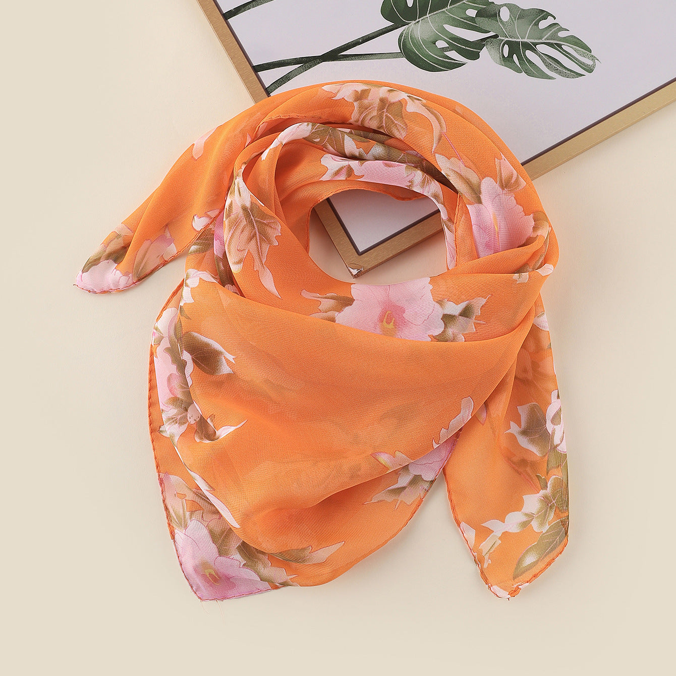 Wholesale Leopard print large square scarf