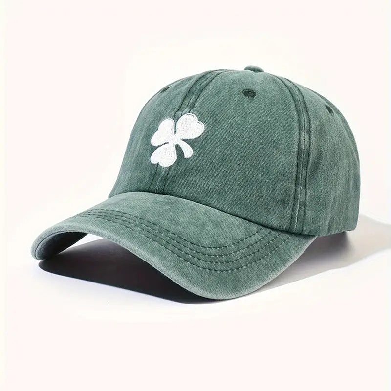 Wholesale Lucky Four Leaf Clover Baseball Cap Hat ACC-HT-TangQiu013
