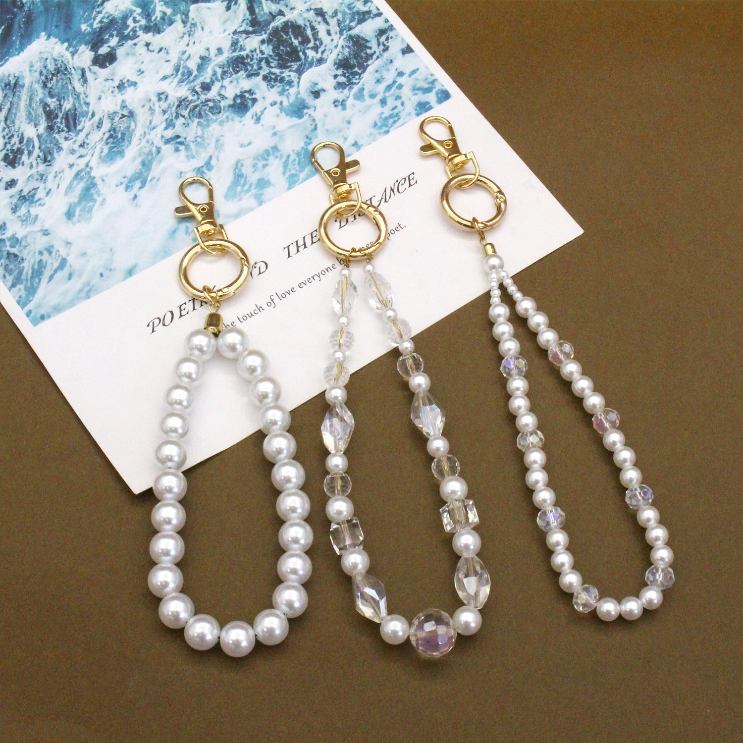 Wholesale Creative Flower Lanyard Keychains ACC-KC-Jiuxing003