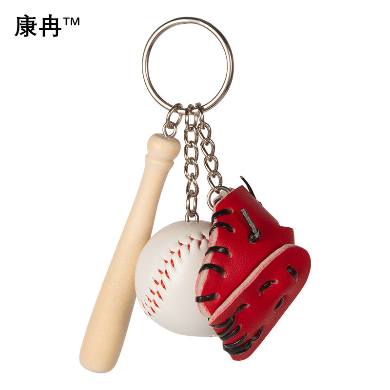 Wholesale Softball Gloves Baseball Keychain