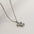 Wholesale  26 English letter necklace  titanium steel bubble smooth letter pendant clavicle chain