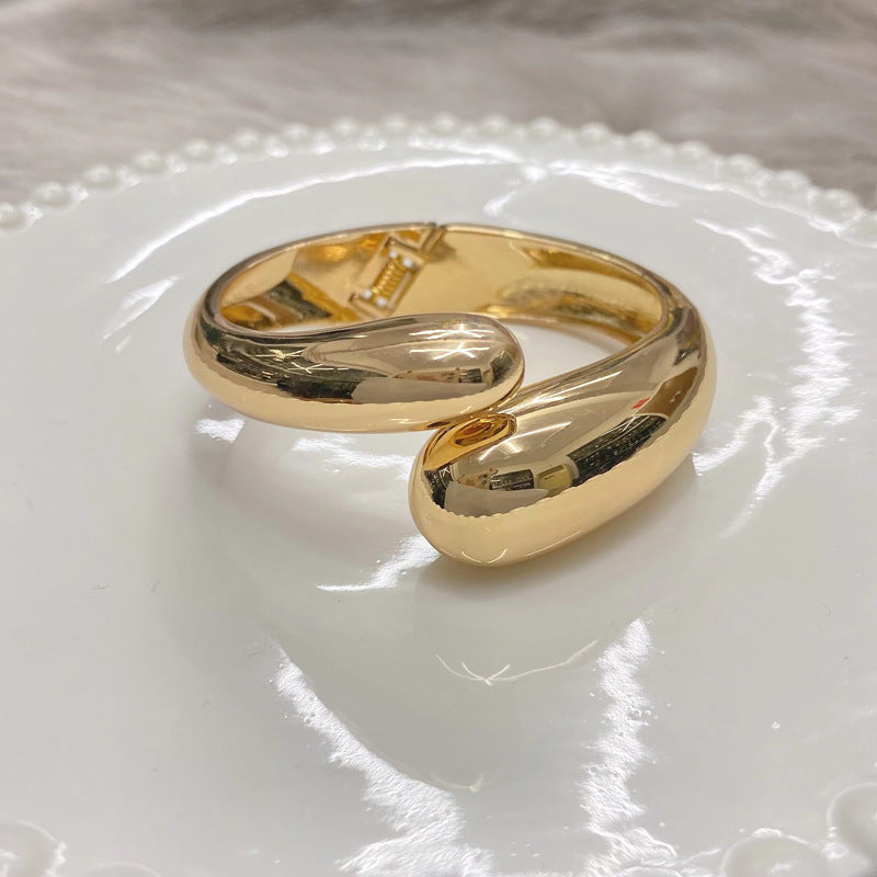 Wholesale Glossy Bracelet Alloy Open Bracelet ACC-BT-YunShang001