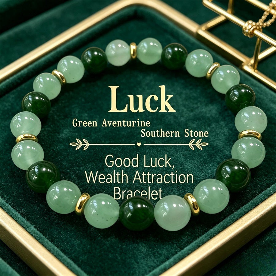 Wholesale Handmade Natural Stone Lucky Crystal Bracelet - Chic Jewelry Accessory for Everyday Gift